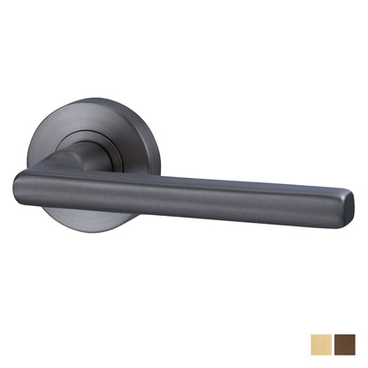 Lockwood Vivid V4 Door Handle Dummy Lever Set - Available in Various Finishes