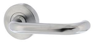 Lockwood Velocity 55mm Round Mortice Lever Set & 37 Lever Satin Chrome TP VSR0/37SC
