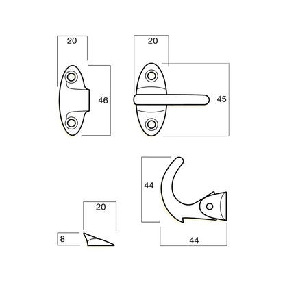 Whitco Whitspur Pull and Auto Latching Window Catch - Available in Various Finishes