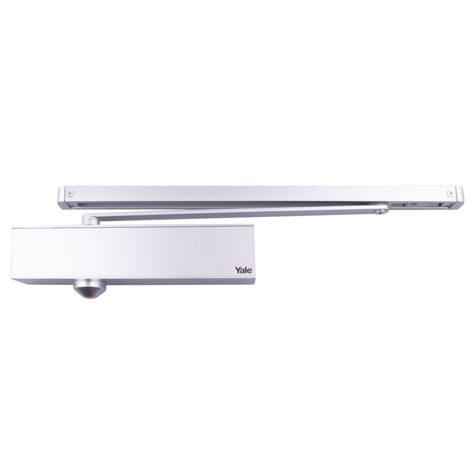 Yale EN 2-6 Adjustable Slide Rail Door Closer Silver Y2600SRSIL