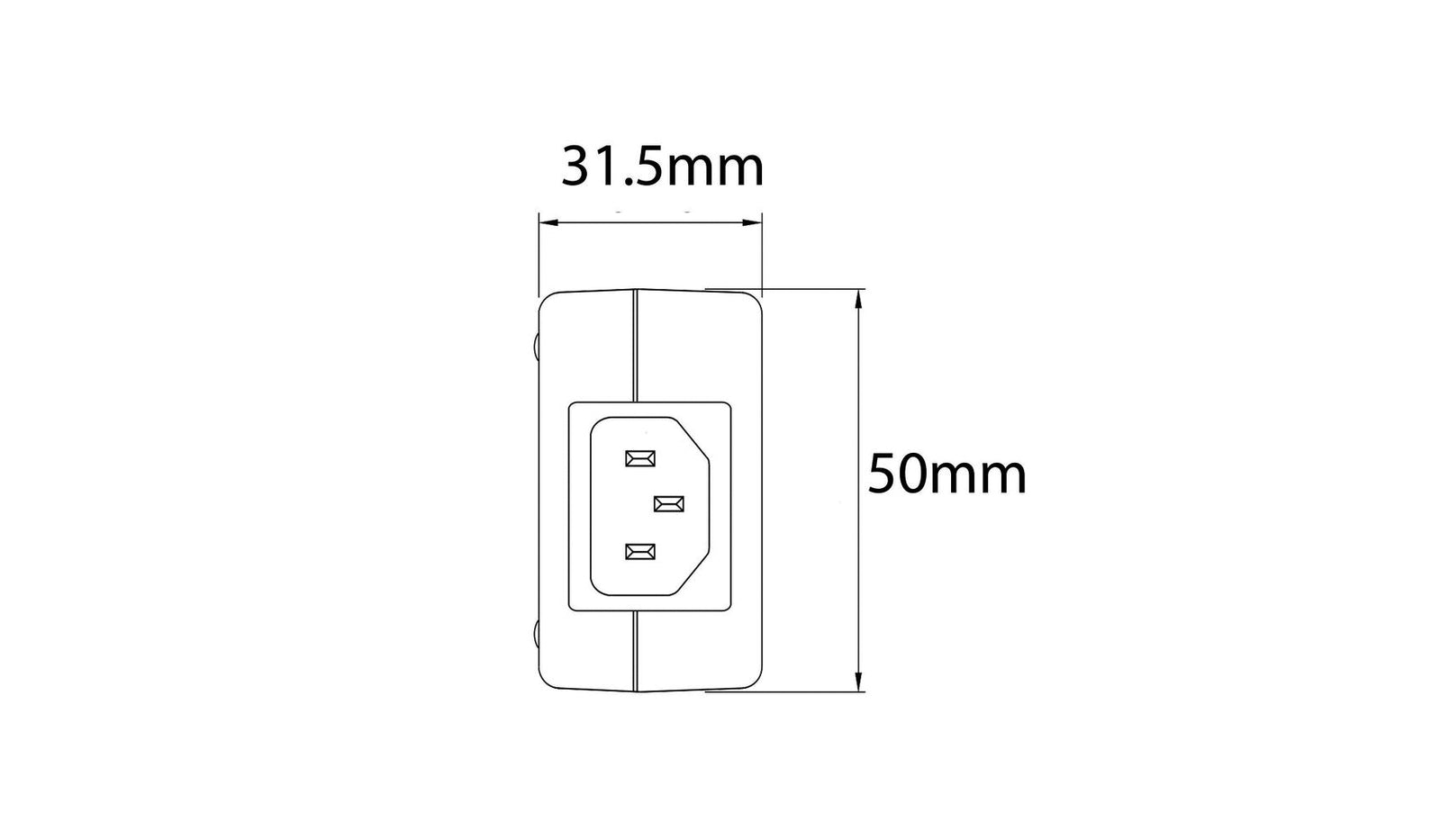 Yale Aeron Actuator Standard 24VDC Power Supply Black YAR/SWAA/SPS