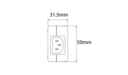Yale Aeron Actuator Standard 24VDC Power Supply Black YAR/SWAA/SPS