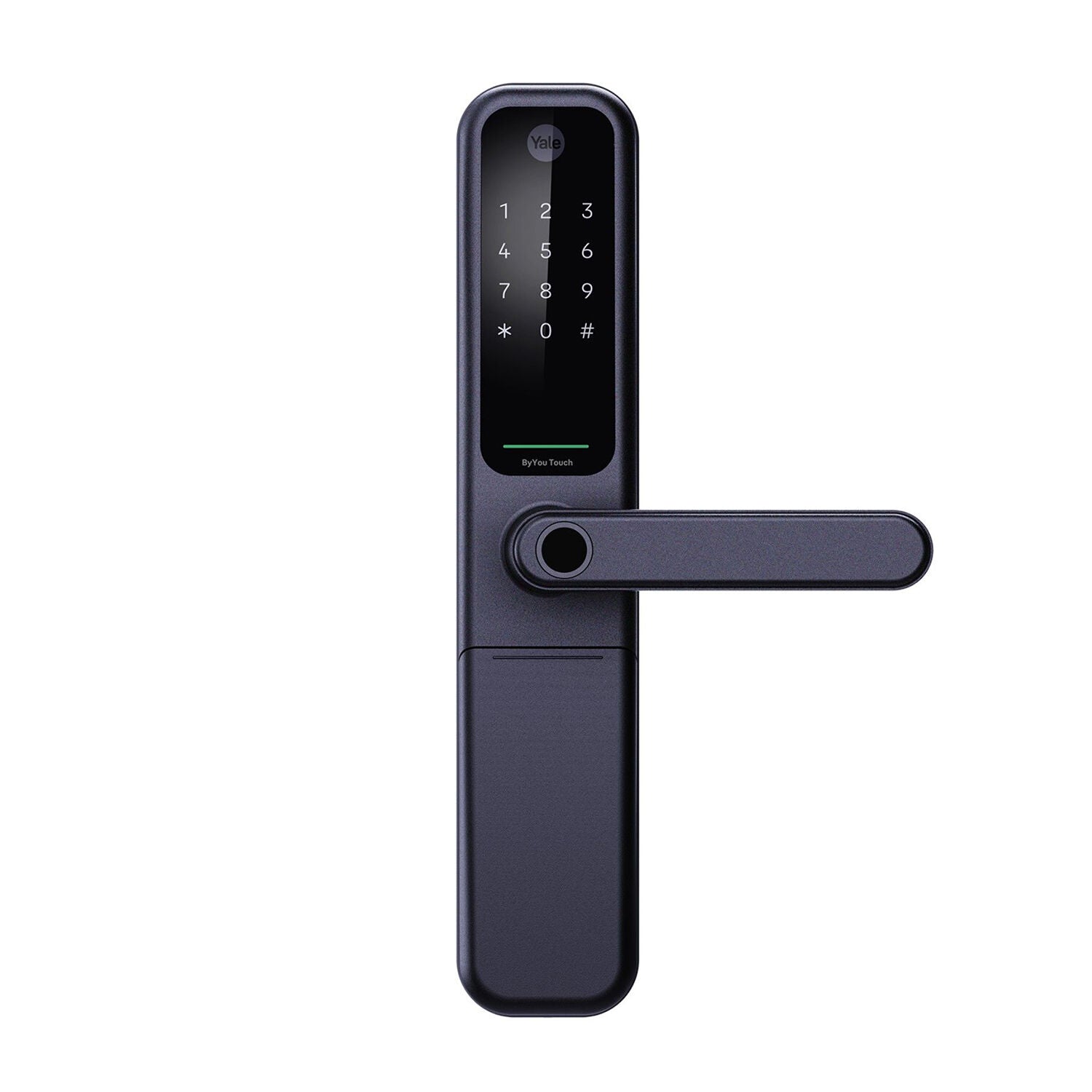 Yale Byyou Pro Smart Mortice Lock 60mm Backset Matt Black YBYM/60/HK