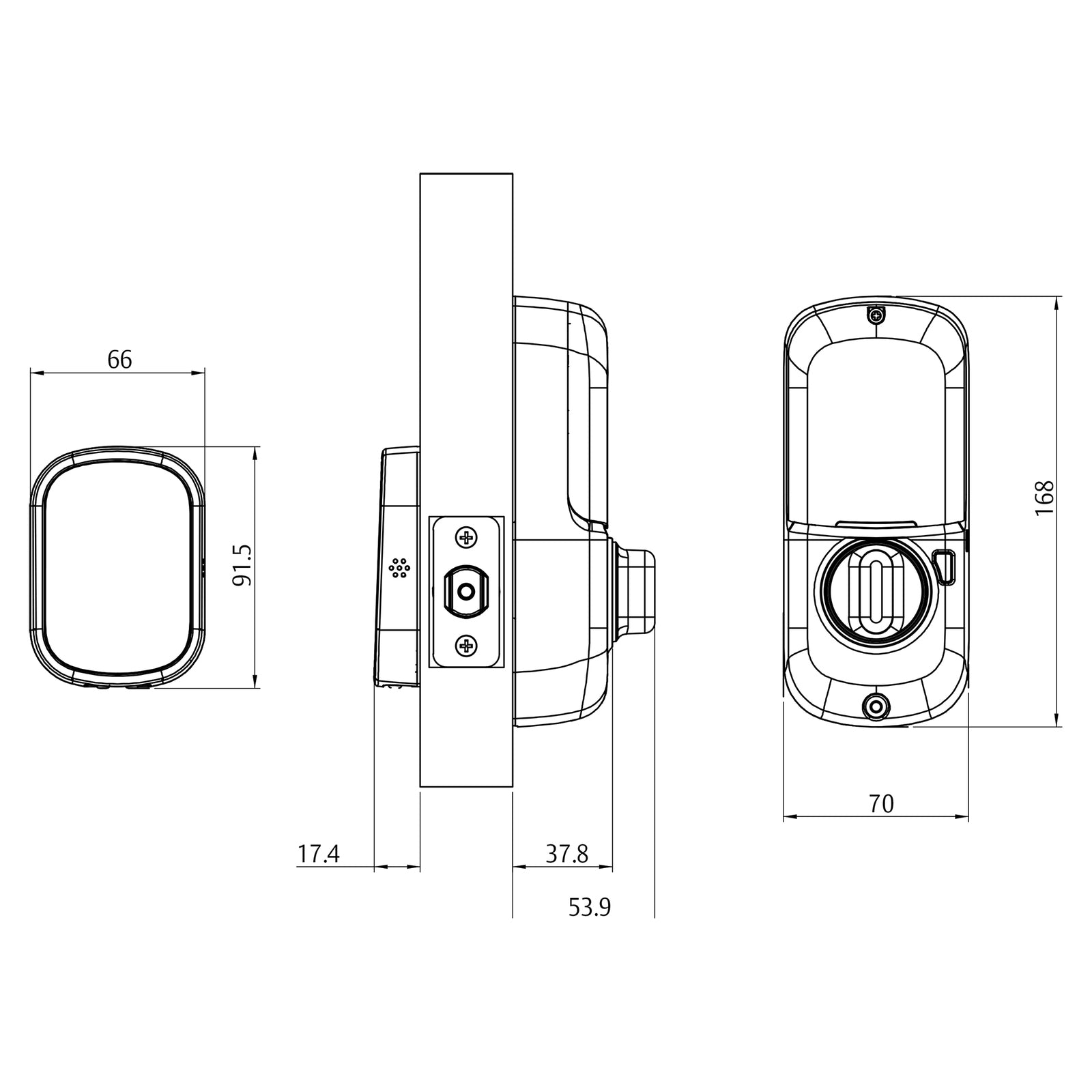 Yale Assure SL Smart Digital Deadbolt Door Lock Home Kit
