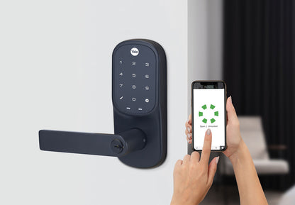 Yale Assure Keyed Door Digital Lever Lock with Yale Home Module