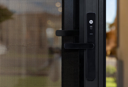 Yale Unity Digital Security Screen Door Lock - Available in Matt Black and Silver Finish