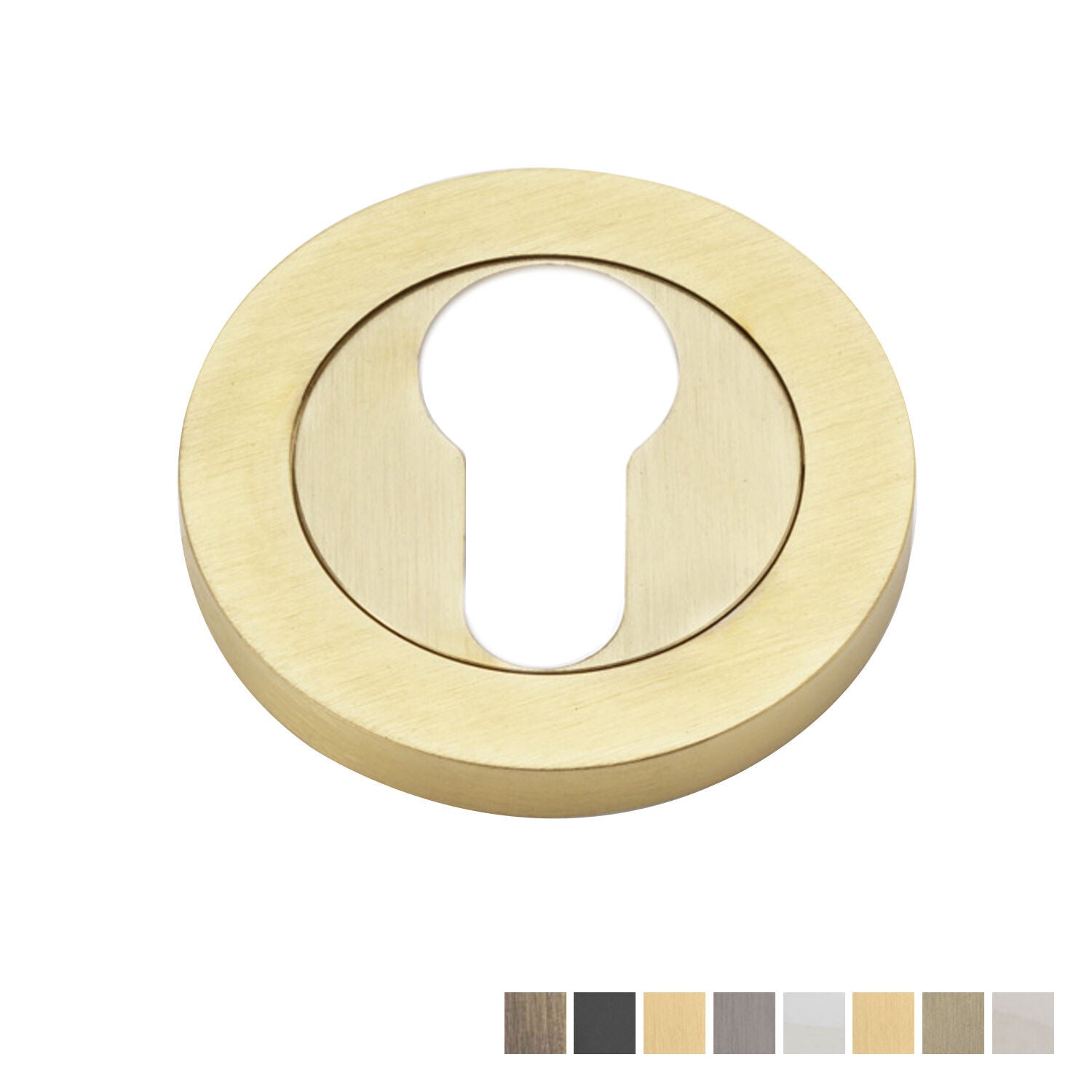 Alexander & Wilks Escutcheon Euro Profile 50mm - Available in Various Finishes