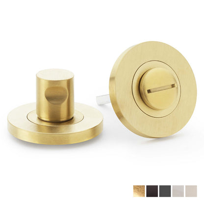 Alexander and Wilks Plain Thumbturn and Release - Available in Various Finishes