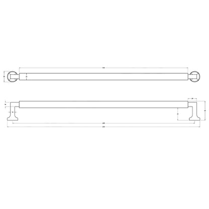 Iver Berlin Door Pull Handle - Available in Various Finishes