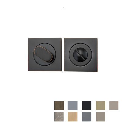 Bankston Privacy Turn Concealed Fix Square - Available In Various Finishes