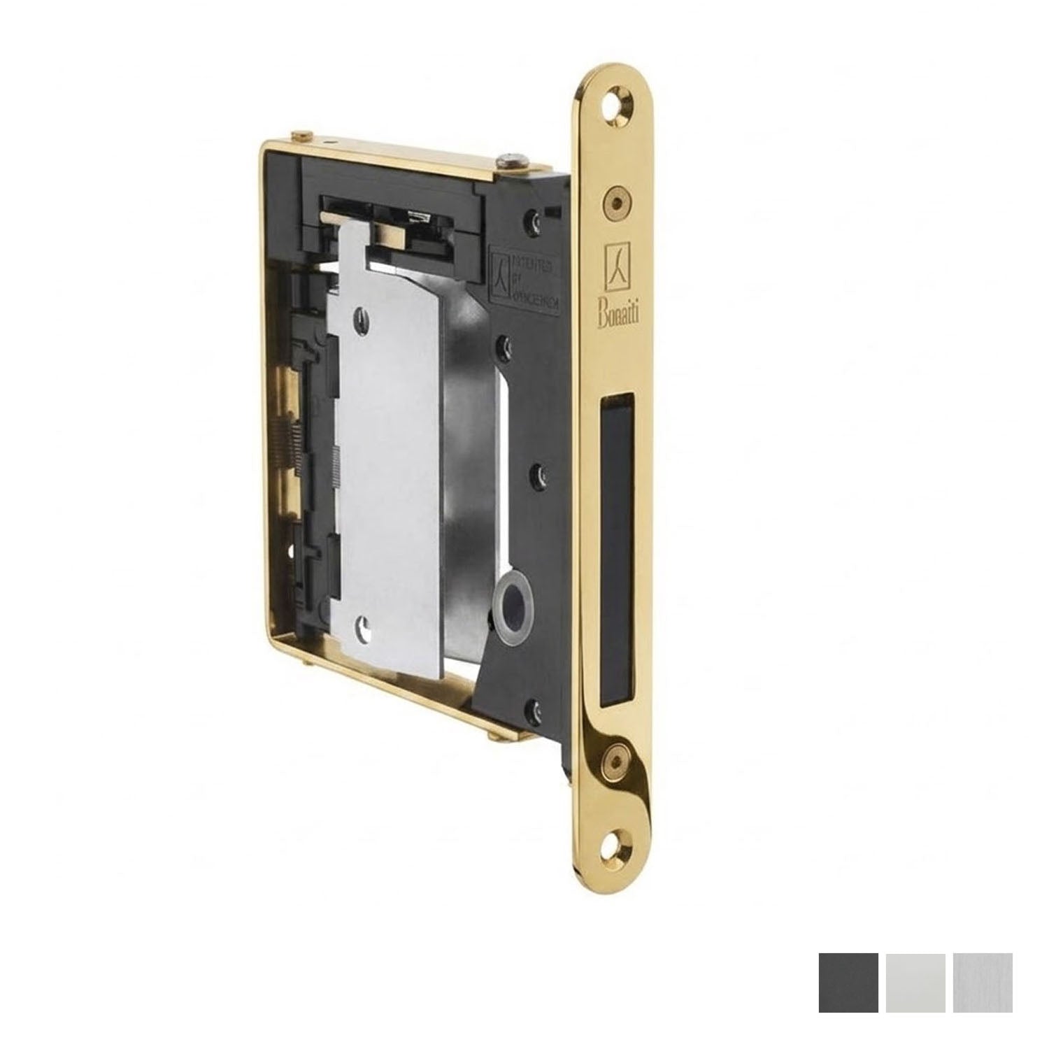 Bellevue Bonaiti Magnetic Handle Free Latch Passage - Available in Various Finishes