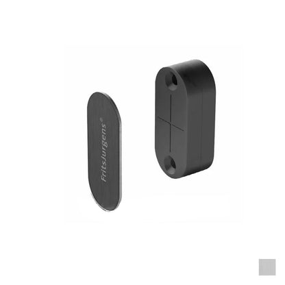 Fritsjurgens Flush Concealed Magnet - Available in Black and Satin Stainless Steel