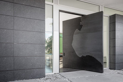 FritsJurgens System M+ Concealed Top Pivot with Standard Floor Plate