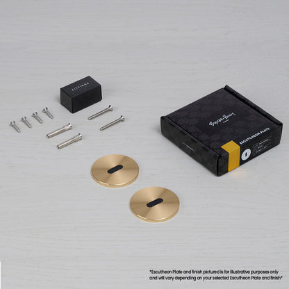 Buster and Punch Escutcheon Plate Traditional Profile - Available in Various Finishes