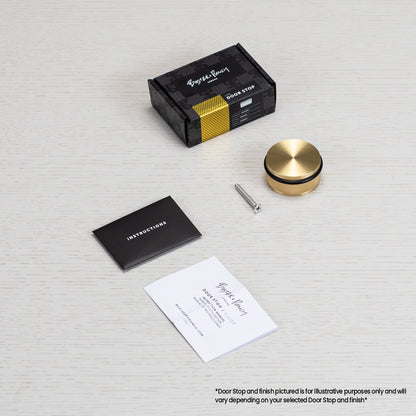 Buster and Punch Door Stop Floor Mounted 25mm - Available in Various Finishes
