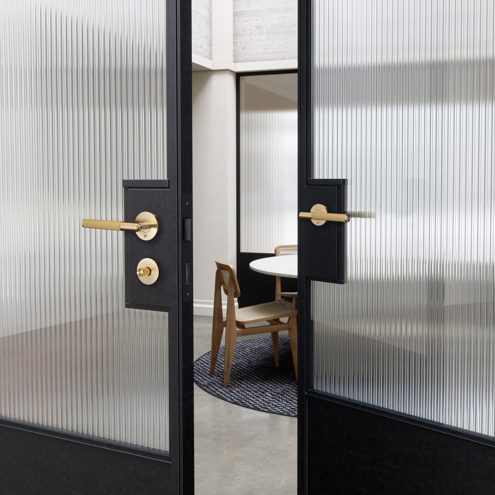 Buster and Punch Dummy Fixed Door Handle Single-sided Linear - Available in Various Finishes