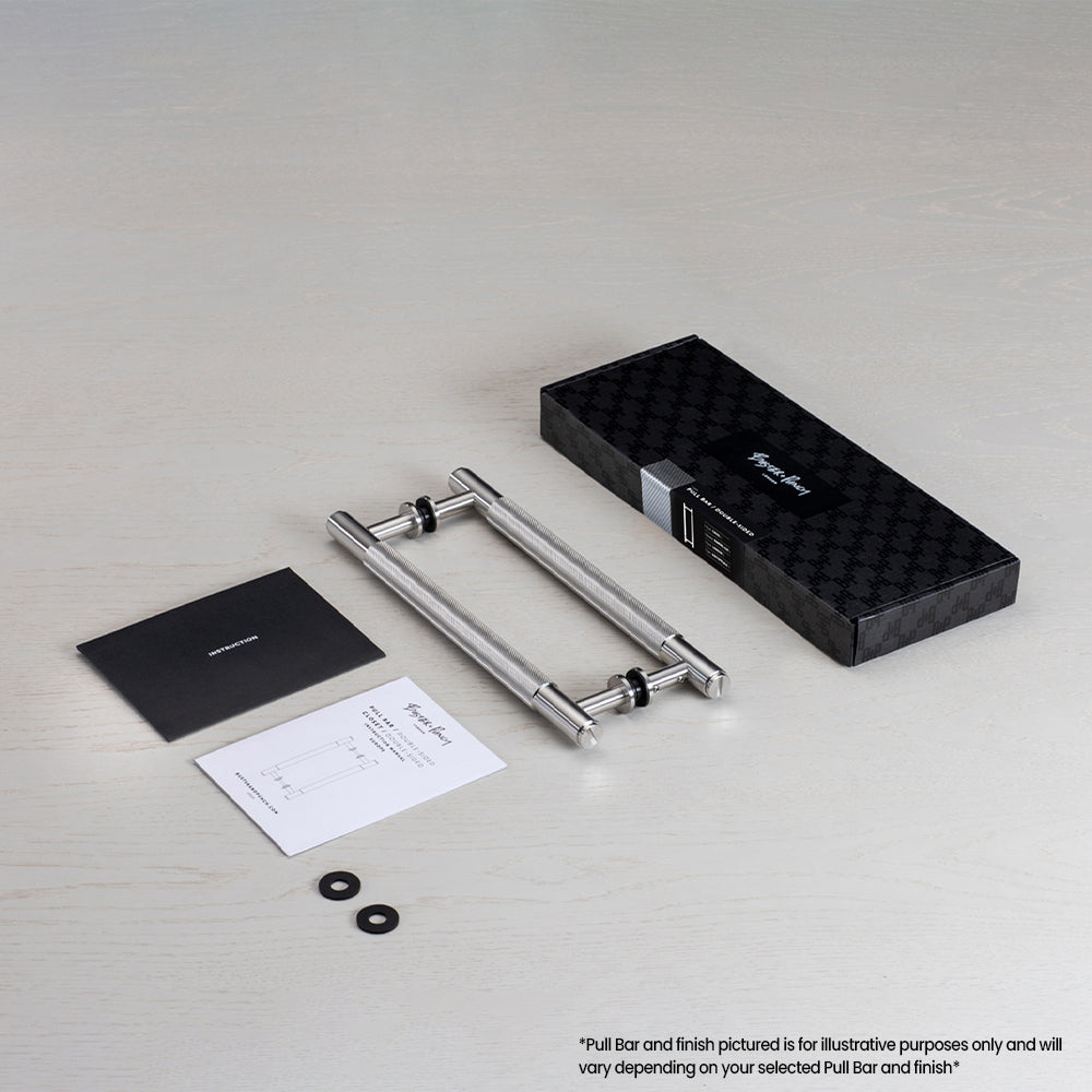 Buster and Punch Cross Pull Bar Back to Back - Available in Various Finishes