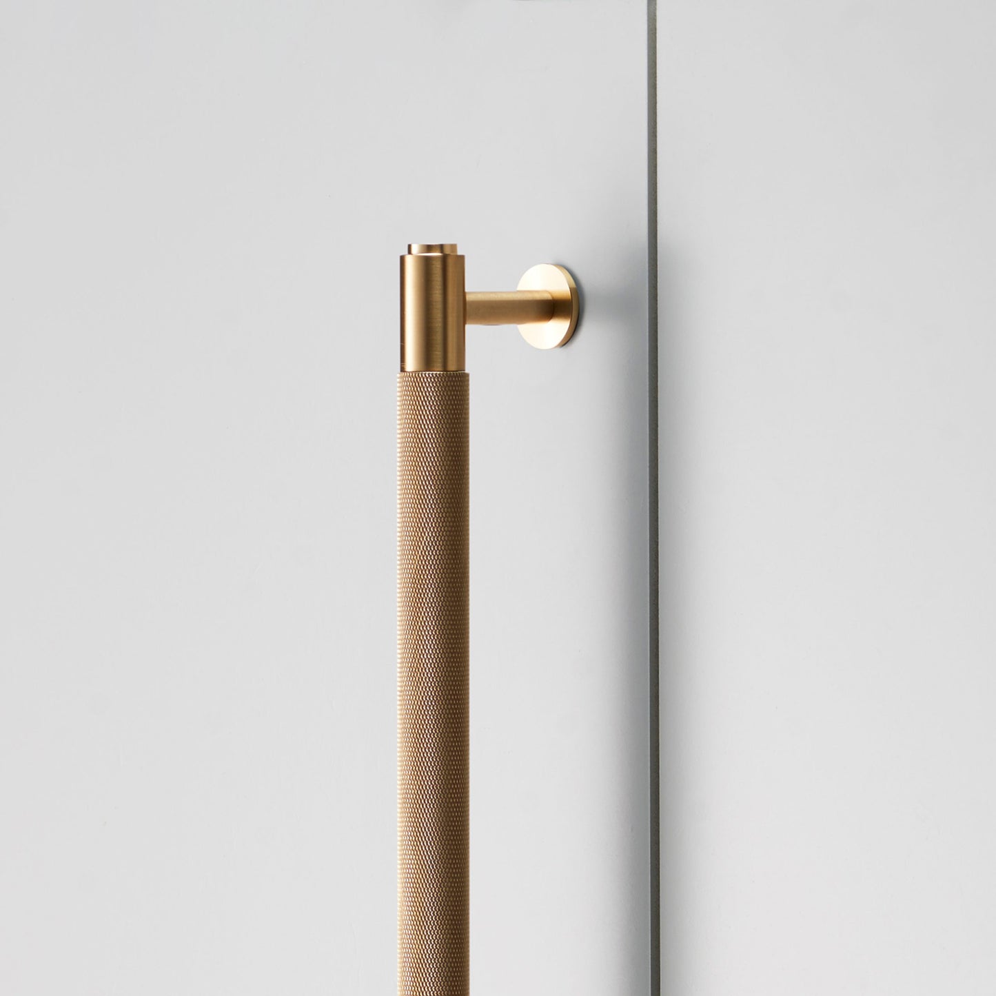 Buster and Punch Closet Bar Cross-Knurl Pattern 760mm - Available in Various Finishes