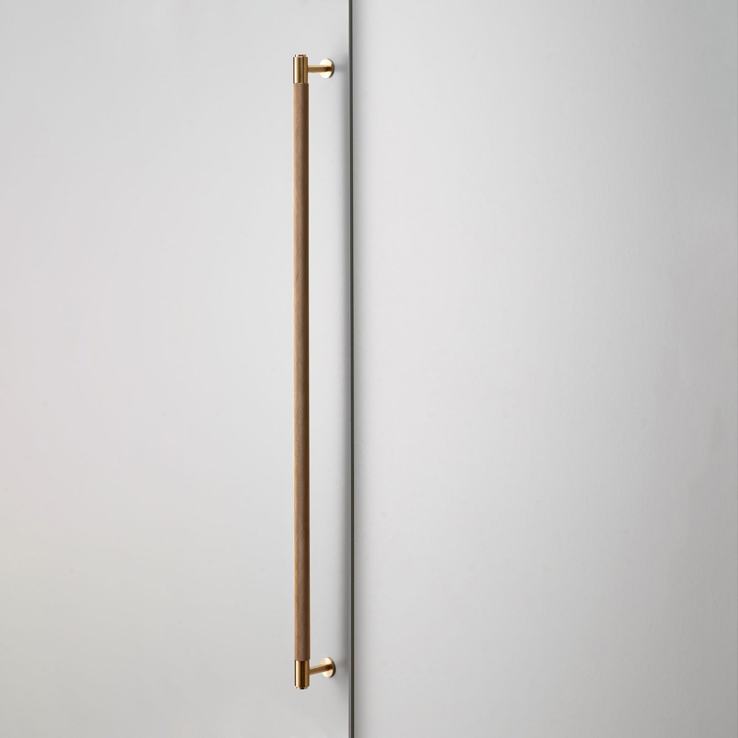 Buster and Punch Closet Bar Cross-Knurl Pattern 760mm - Available in Various Finishes