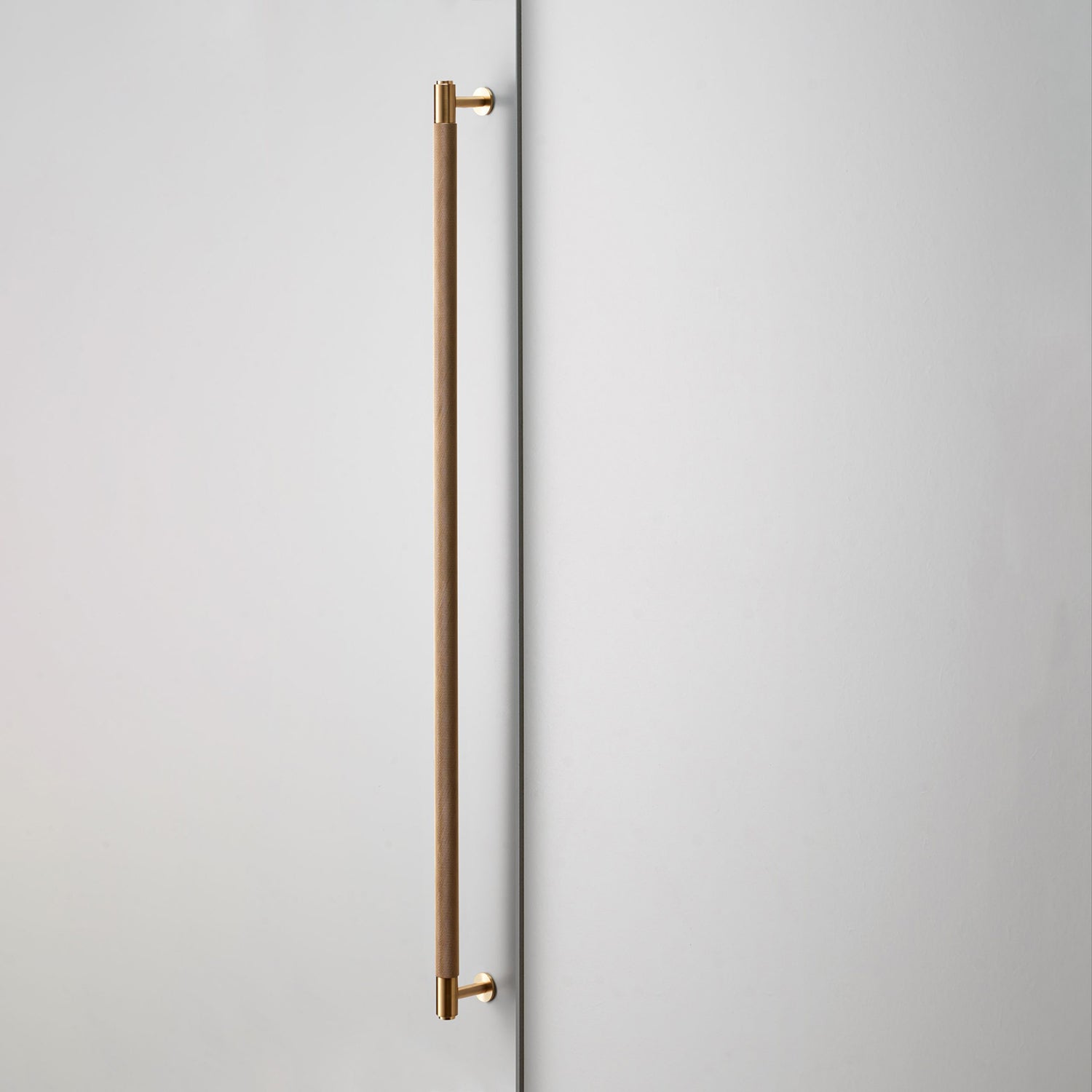 Buster and Punch Closet Bar Cross-Knurl Pattern 760mm - Available in Various Finishes