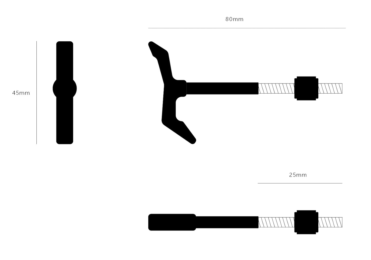 Buster and Punch The Hook 81mm - Available in Various Finishes