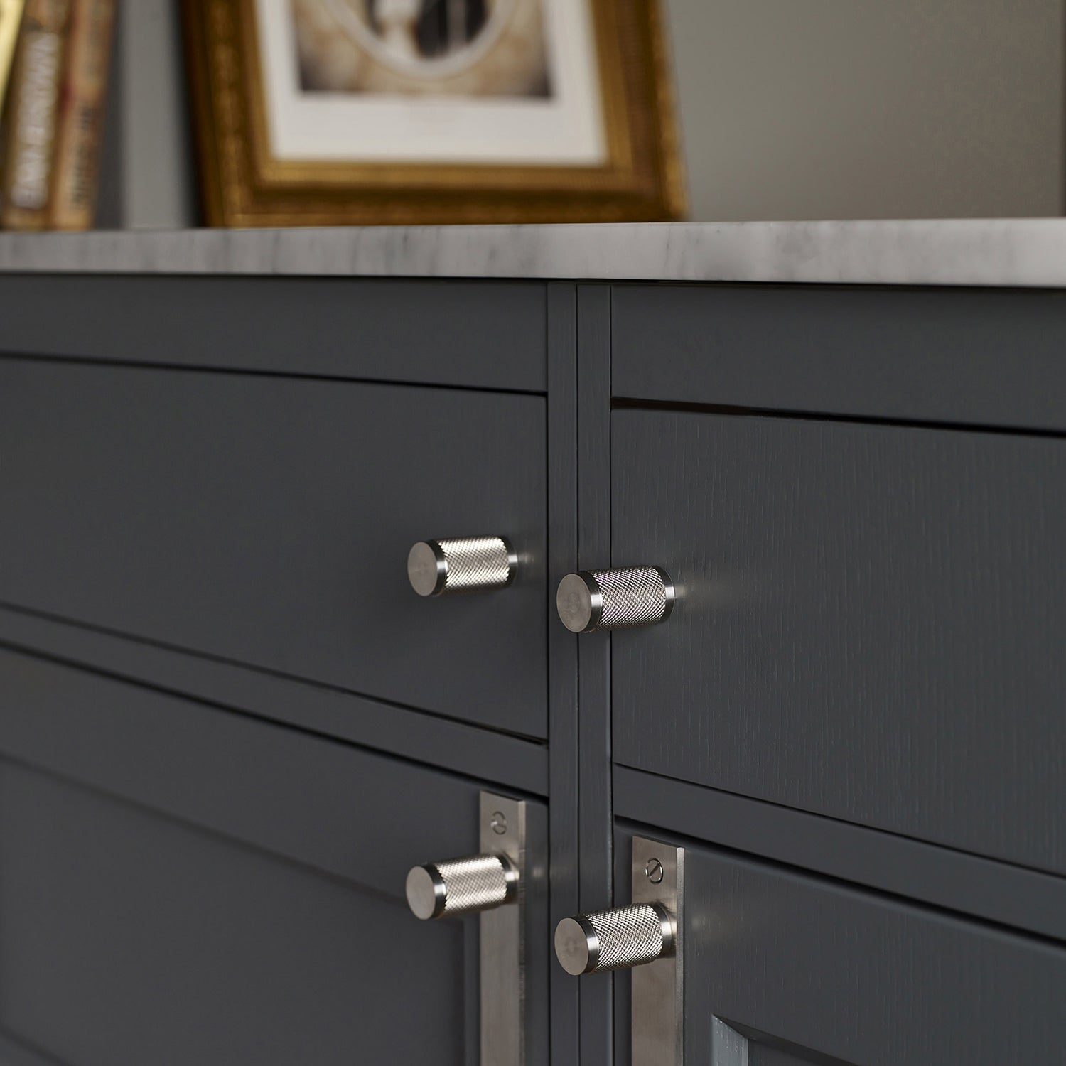 Buster and Punch Cabinet Knurled Furniture Knob - Available in Various Finishes