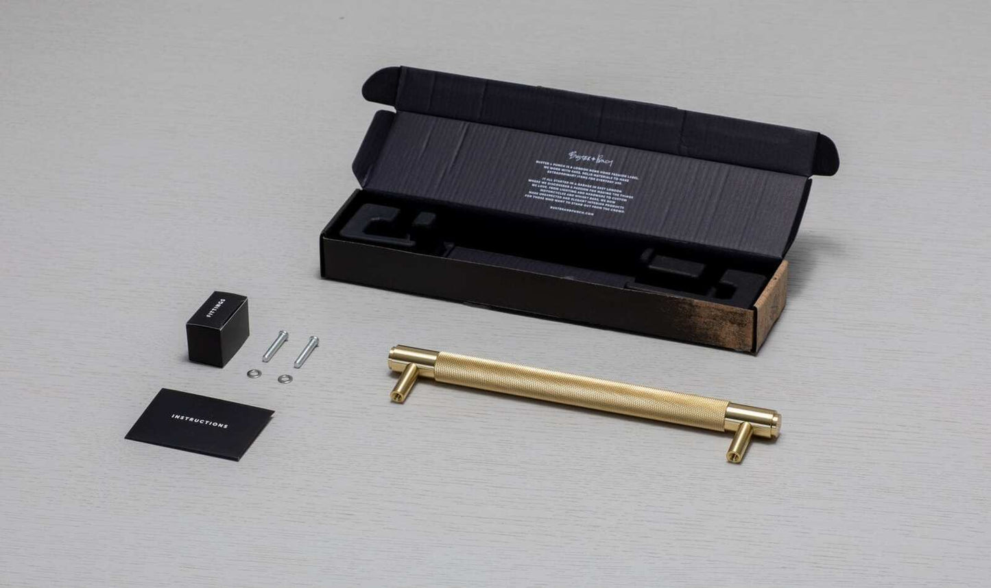 Buster and Punch Cabinet Pull Bar Handle - Available in Various Finishes and Sizes