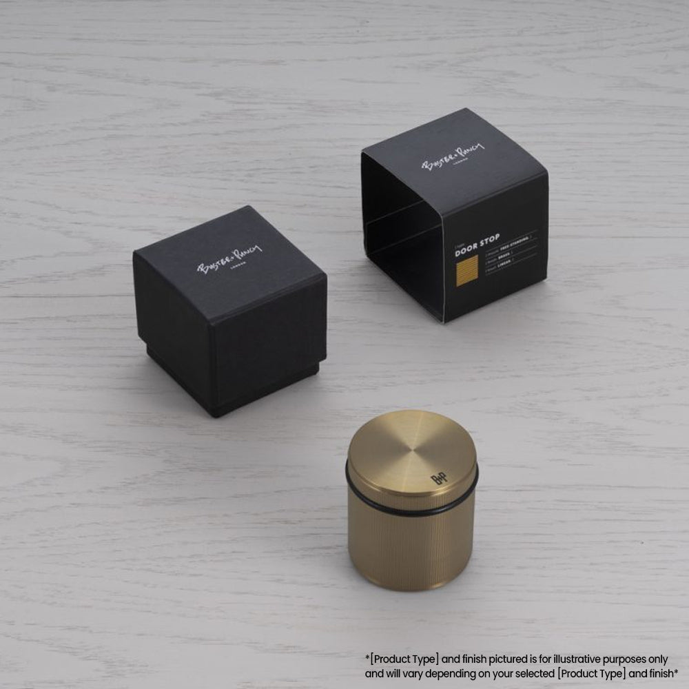 Buster and Punch Door Stop Free Standing 65mm - Available in Various Finishes