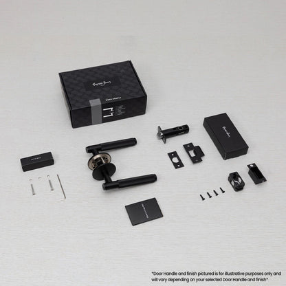 Buster and Punch Cross Door Lever Handle Passage - Available in Various Finishes