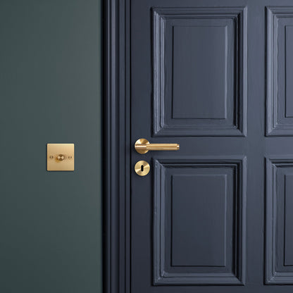 Buster and Punch Cross Door Lever Handle Privacy - Available in Various Finishes