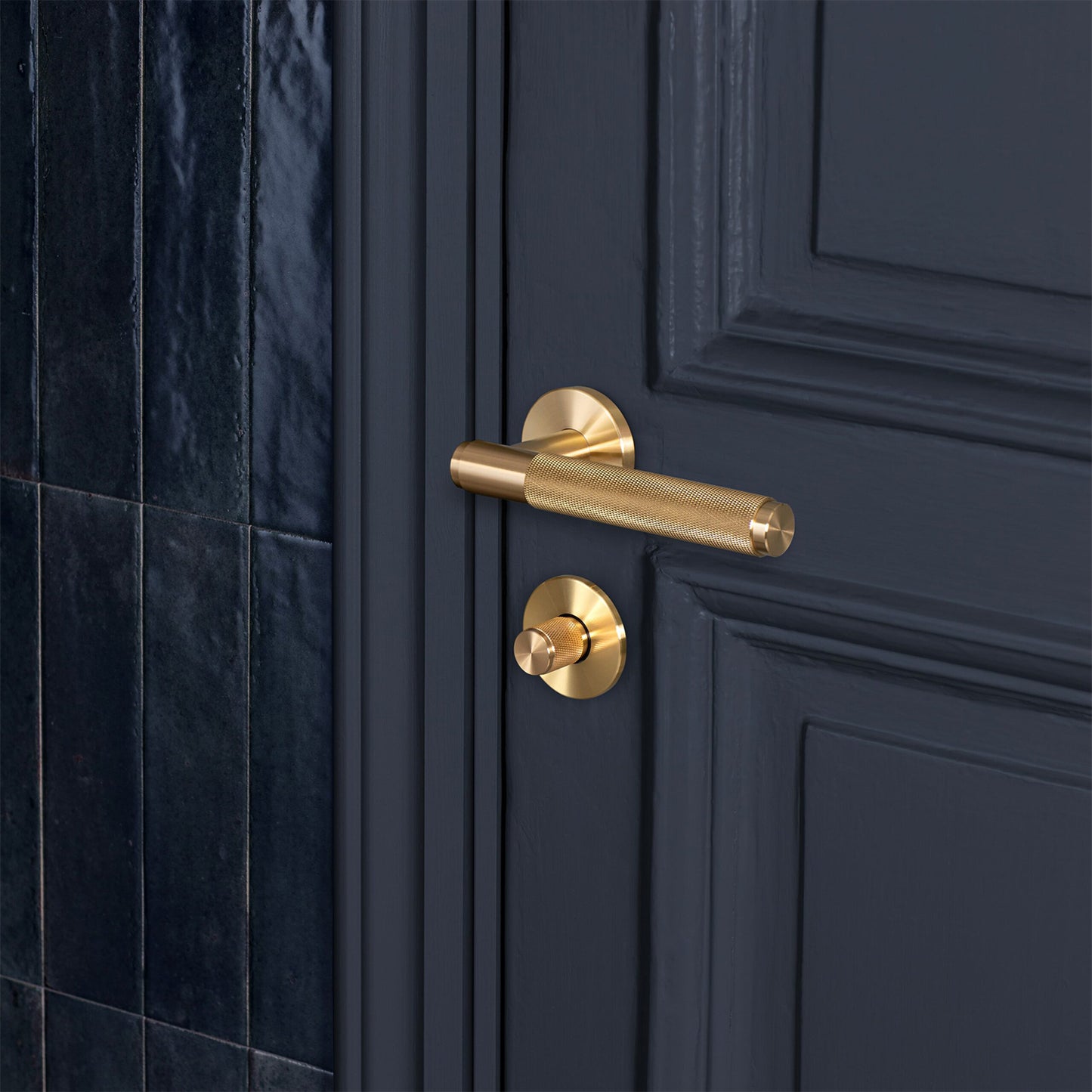 Buster and Punch Cross Door Lever Handle Privacy - Available in Various Finishes