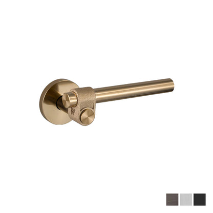 Buster & Punch Door Handle Set / Cast / Sprung - Available in Various Finishes