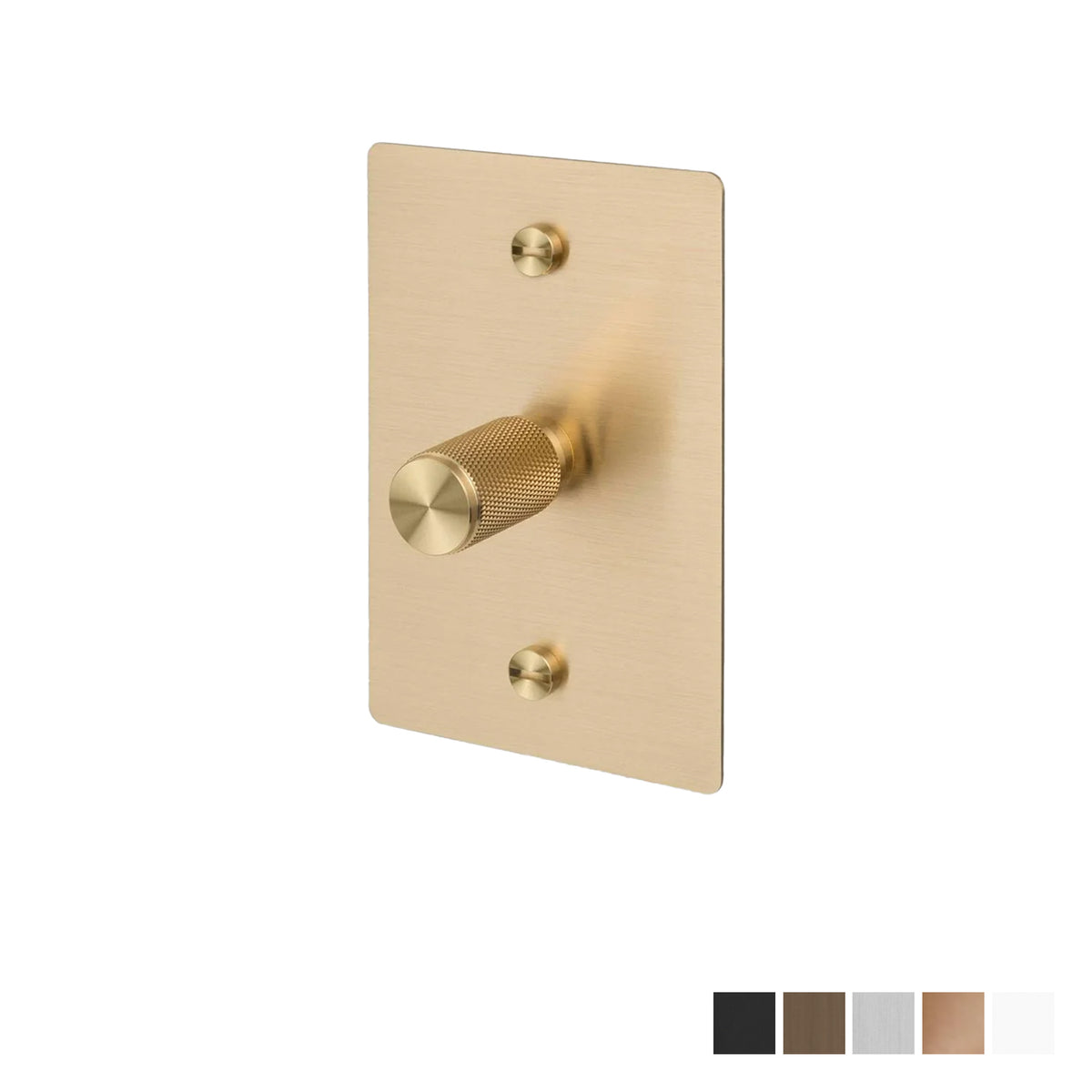 Buster & Punch 1G Dimmer / Multipoint / 250W / Vertical / Cross - Available in Various Finishes