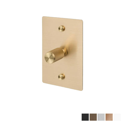 Buster & Punch 1G Dimmer / Multipoint / 250W / Vertical / Cross - Available in Various Finishes