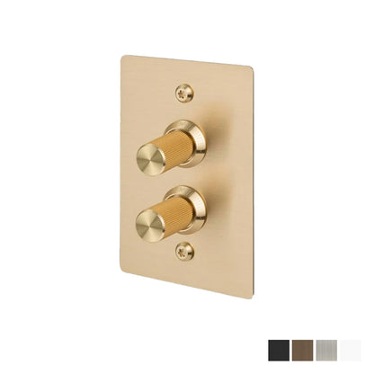 Buster & Punch 2G Dimmer / 2-Way / 100W / Vertical / Linear - Available in Various Finishes