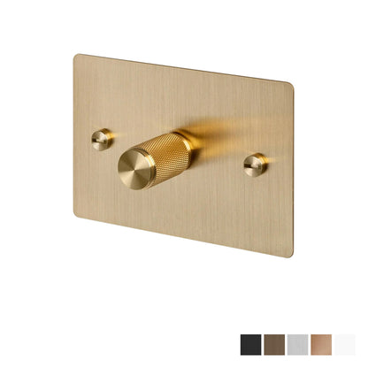 Buster & Punch 1G Dimmer / Multipoint / 250W / Horizontal / Cross - Available in Various Finishes