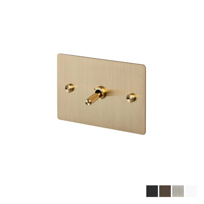 Buster and Punch 1G Toggle Horizontal 2-Way Cross - Available in Various Finishes
