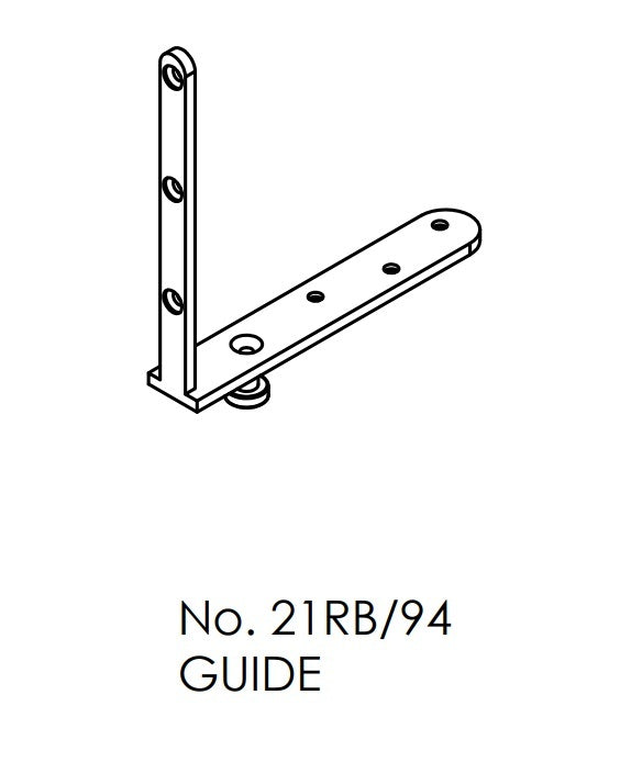Brio 21RB94 94 Series Guide Stainless Steel Angle Plate and Precision Bearing