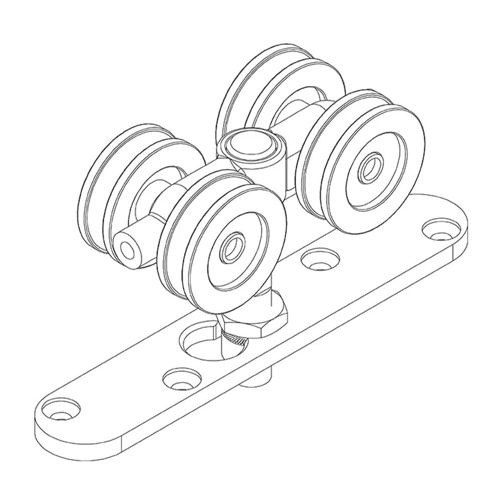 Brio Type 57 Nylon Hanger For Single Run 180KG Metal Panels - Available in Various Functions