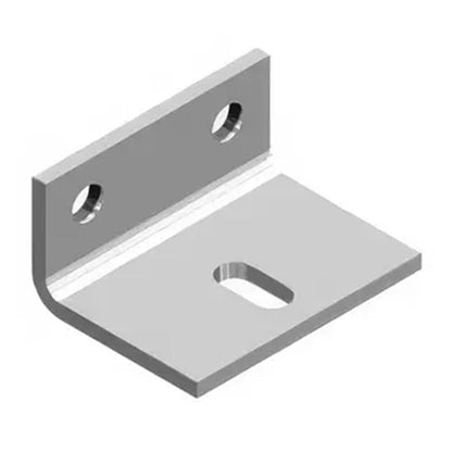 Brio Wall Fix Brackets with Fasteners Single Run Zinc Plated Pack of 5 91Z/5