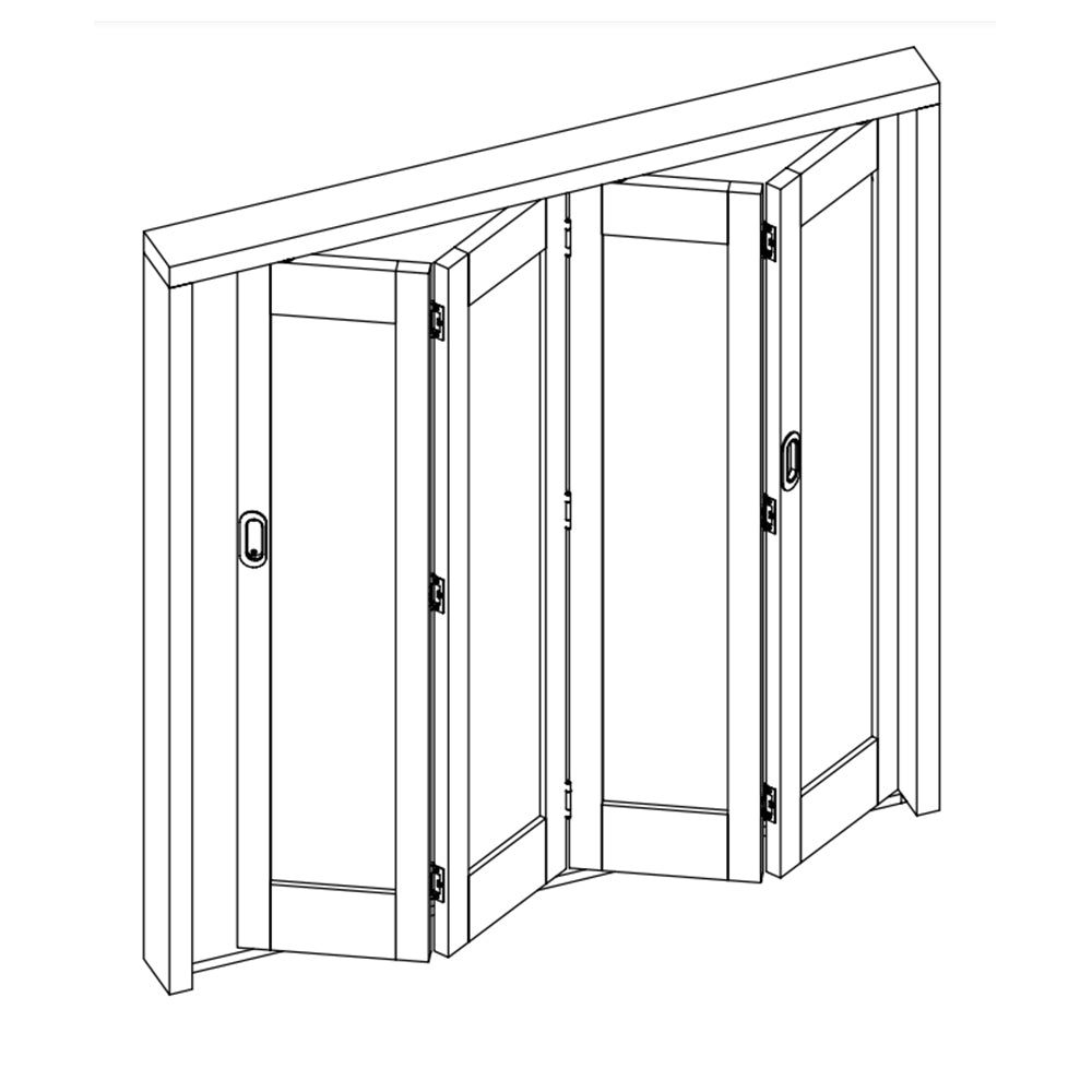 Brio Pivotfold 35 Door Folding Track System for Top Hung Interior Folding Partitions