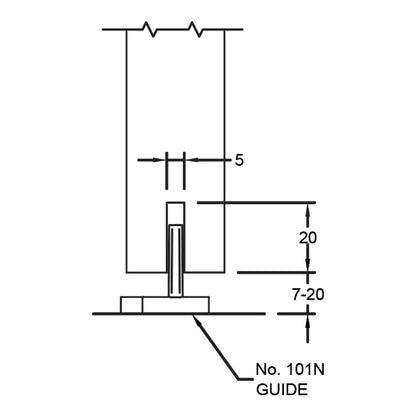 Brio Quick Run 120 Top Track 3000mm Surface Mount Kit QR120KIT1