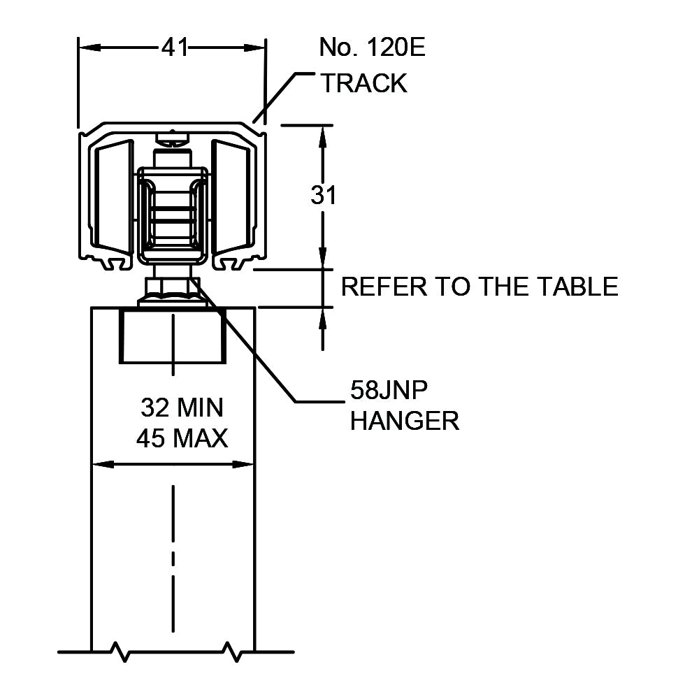 Brio Quick Run 120 Top Track 3000mm Ceiling Mount Kit BROQR120KIT2
