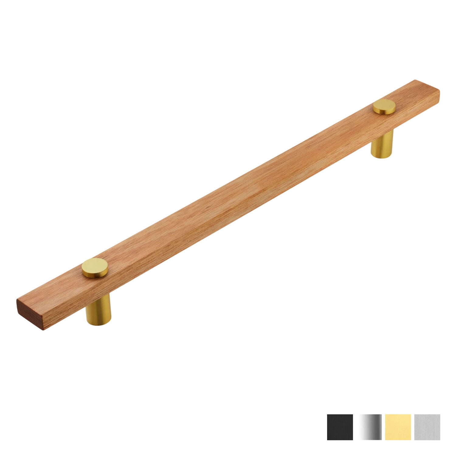 Castella Lenah Hydrowood Entrance Pull Handle - Available in Various Finishes, Fixings and Sizes