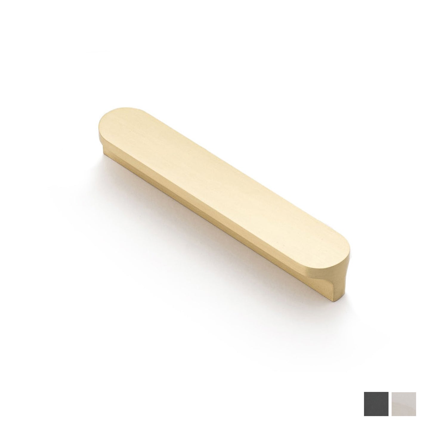 Castella Cove Cabinet Pill Shaped Handle - Available in Various Finishes and Sizes