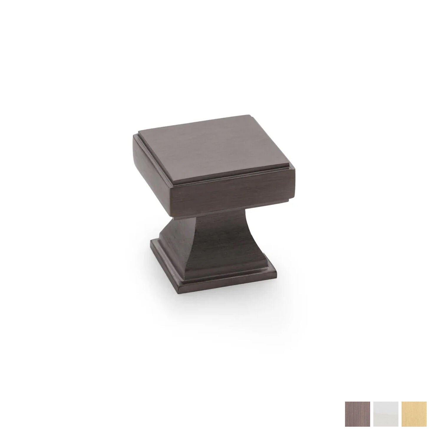 Castella Kensington Cabinet Square Knob 30mm - Available in Various Finishes