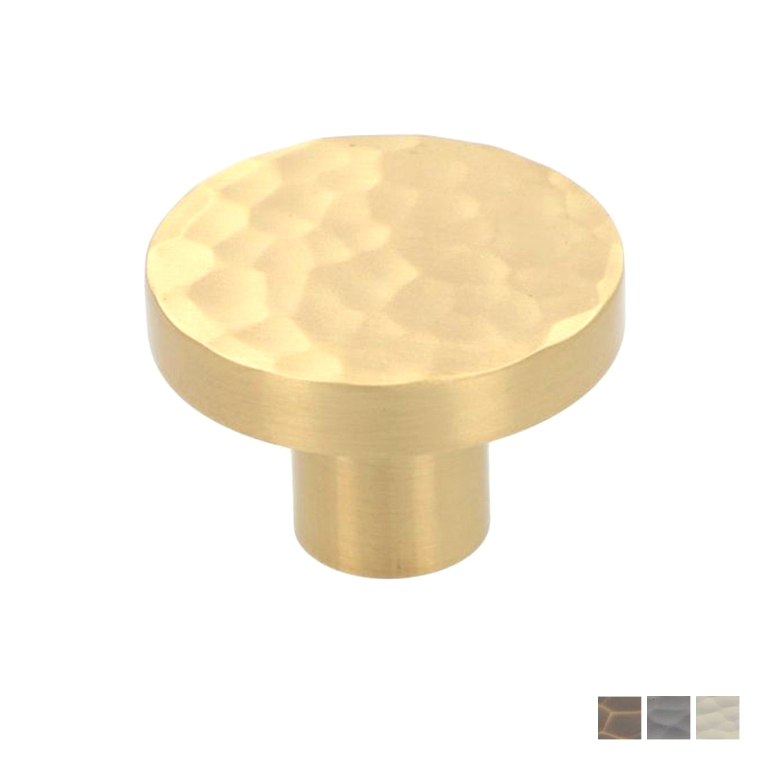 Castella Tarn Hammered Knob 38mm - Available in Various Finishes