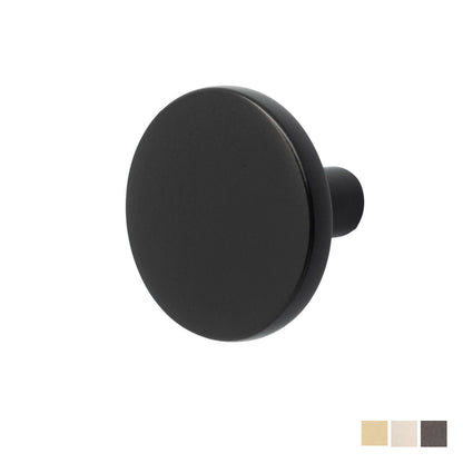 Castella Reed Round Knob Cabinet Pull 35mm - Available in Various Finishes