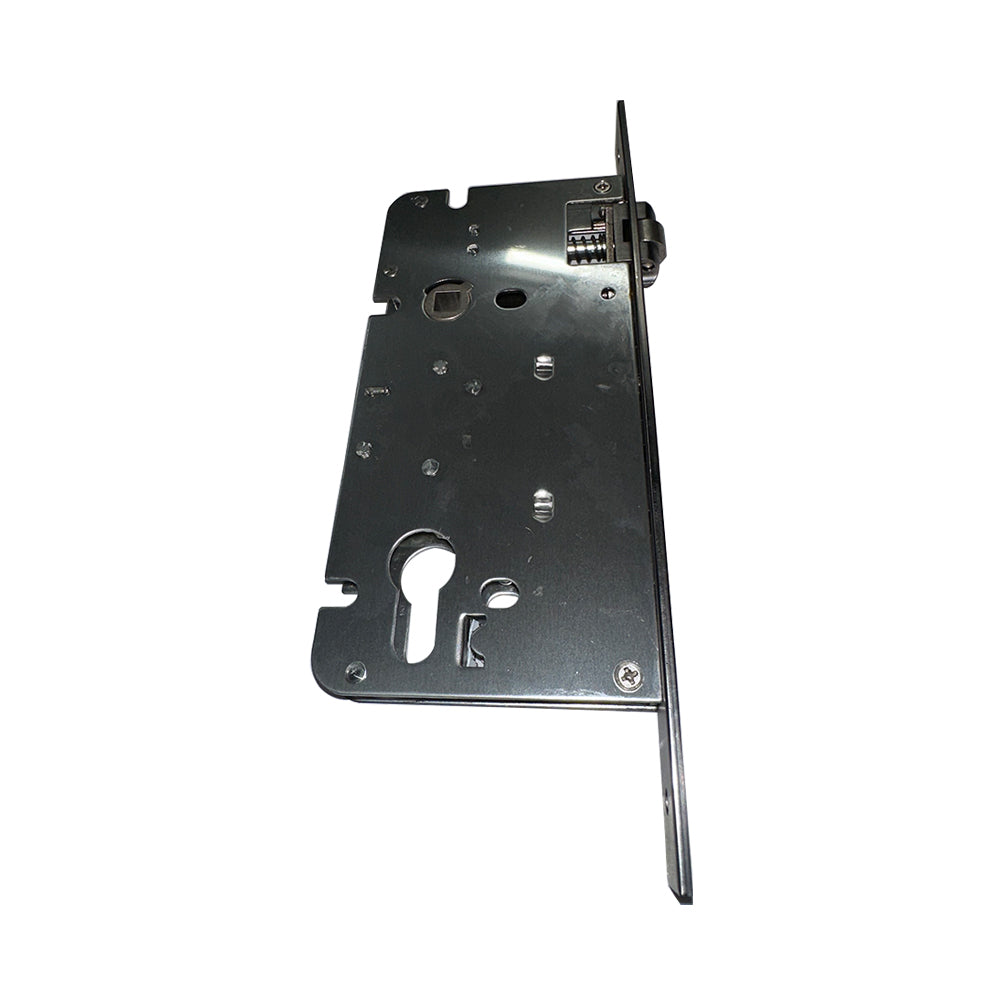 Architec Adjustable Mortise Roller Bolt i-Lock 60mm Brushed Nickel Black 649-63