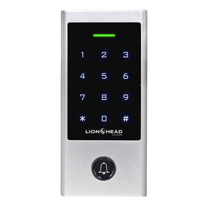Lion Head Oscar Bluetooth Keypad Zinc Alloy Silver LHL-KP3-OSCAR